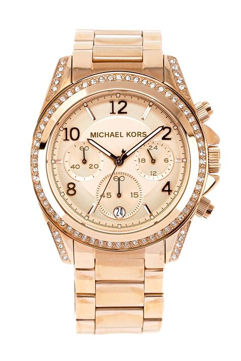 michael kors rose gold tone analogue watch|michael kors mk5263 rose gold.